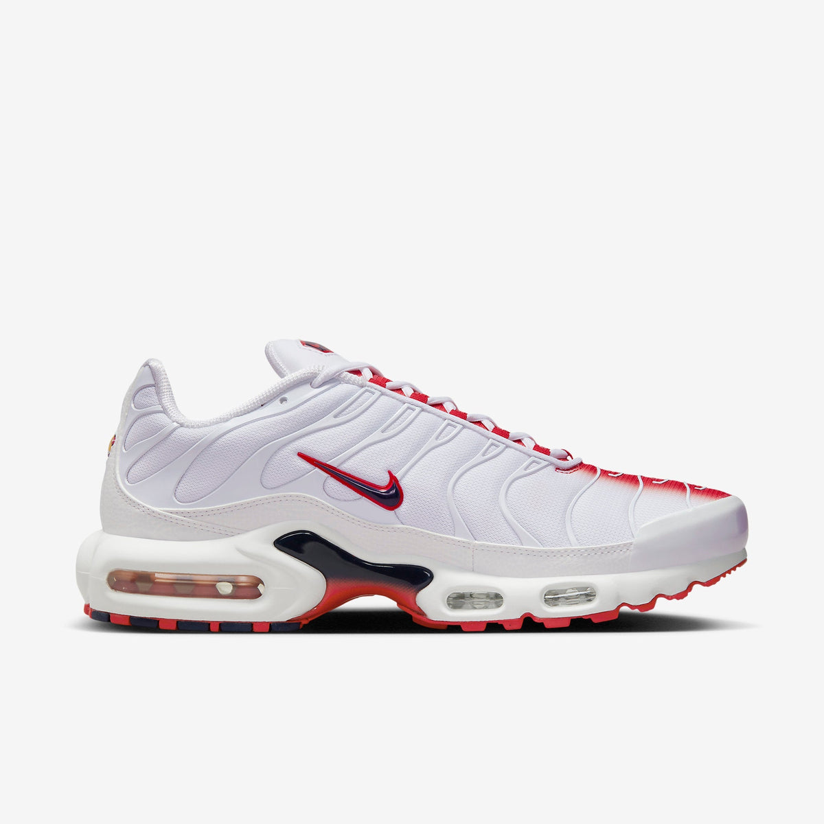 Nike Air Max Plus White & University Red